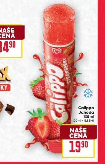 Calippo Jahoda 105 ml