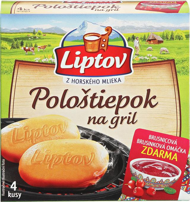 Liptov Pološtiepok na gril brusinka/pikant