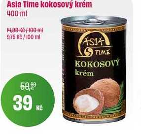 Asia Time Kokosové mléko 400ml