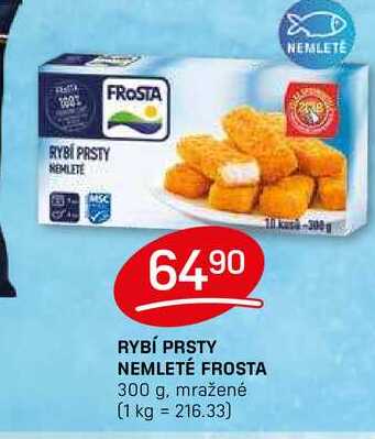 RYBÍ PRSTY NEMLETÉ FROSTA 300 g