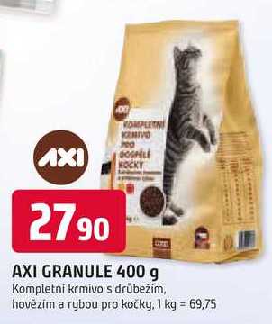 KOČKY AXI GRANULE 400 g 