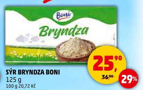 SÝR BRYNDZA BONI, 125 g