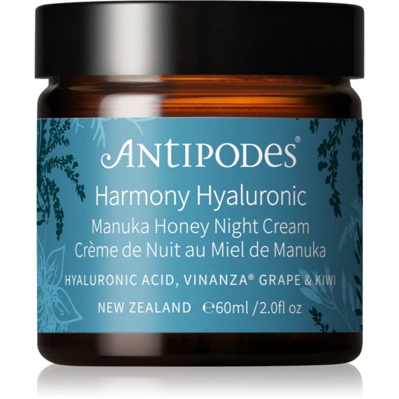 Antipodes Harmony Hyaluronic Manuka Honey Night Cream hydratační noční krém 60 ml
