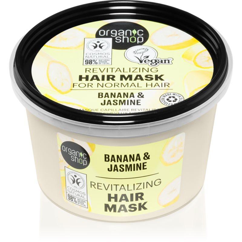 Organic Shop Banana & Jasmine maska na vlasy pro objem 250 ml