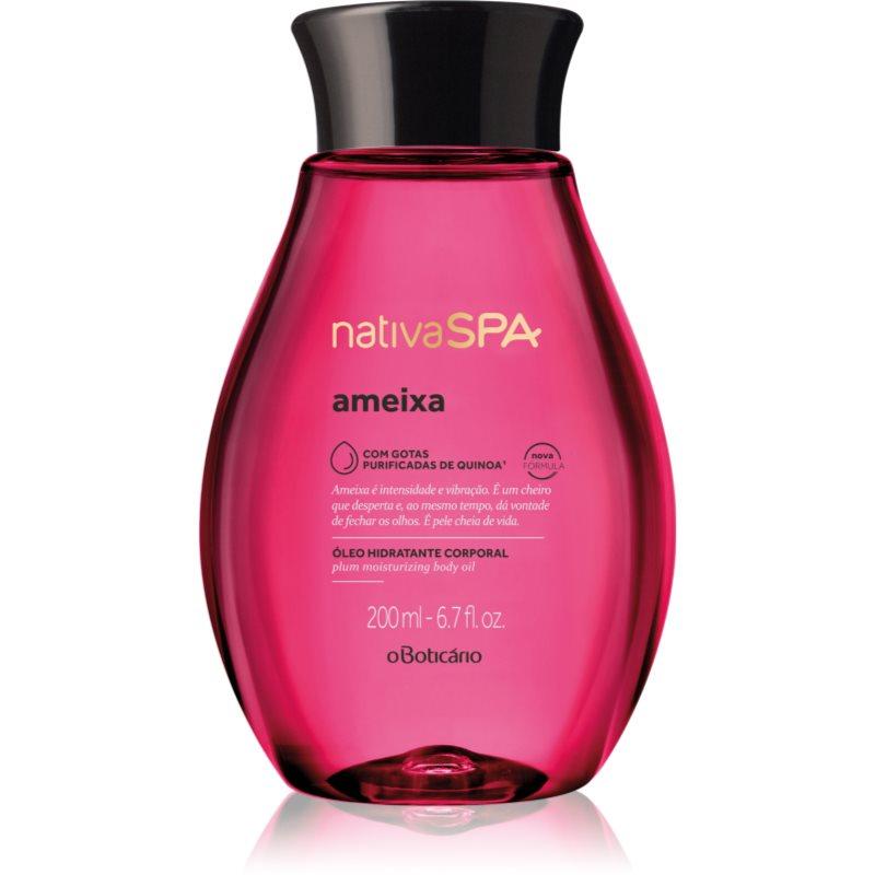 oBoticário Nativa SPA Plum Flower hydratační tělový olej do koupele 200 ml