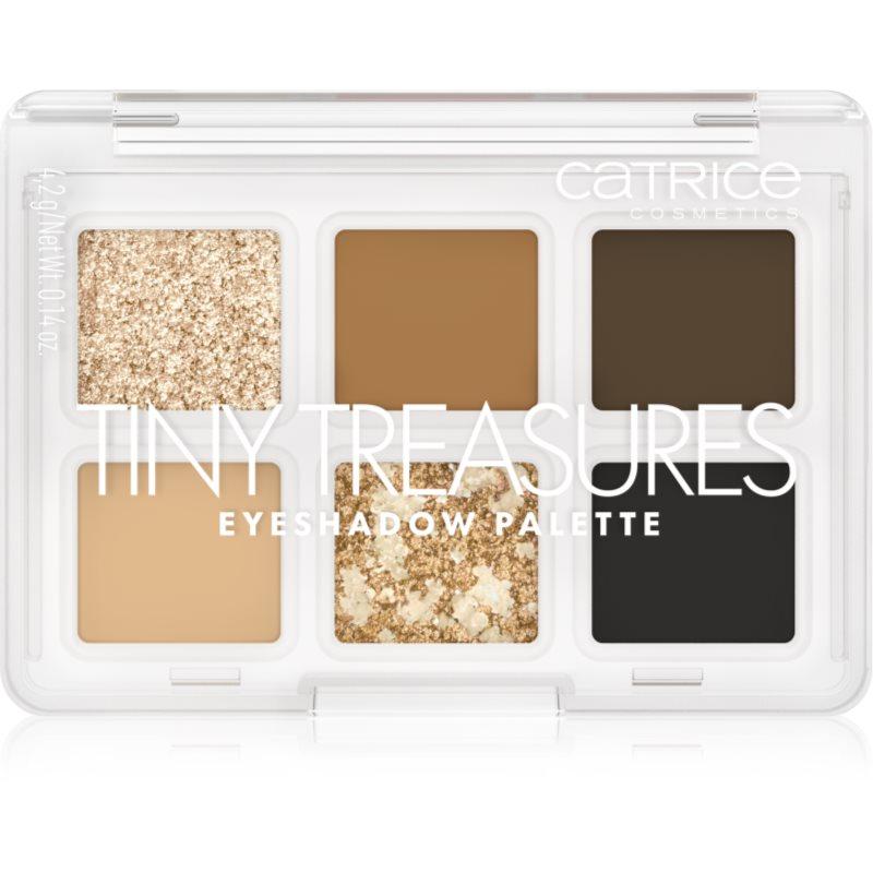 Catrice Tiny Treasures paletka očních stínů odstín 010 Everyday Essentials 4.2 g