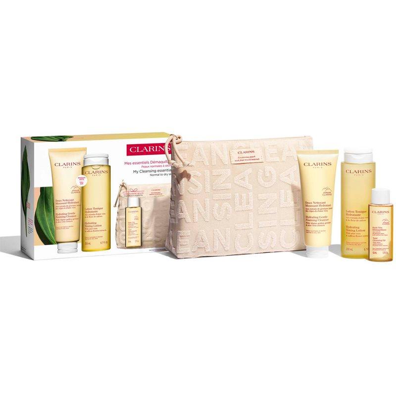 Clarins Cleansing Essentials Normal Skin dárková sada pro dokonalé vyčištění pleti