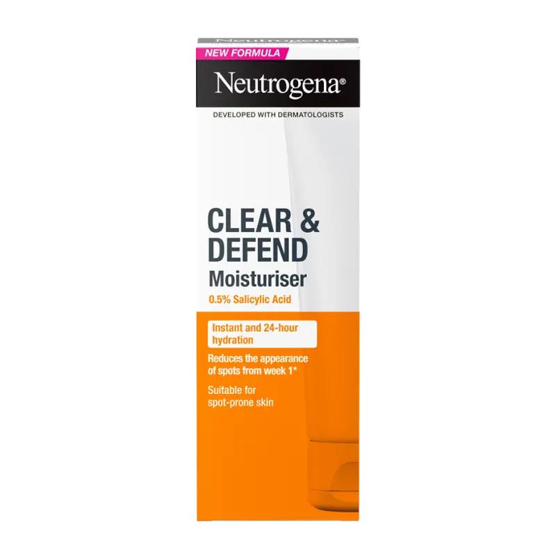 Neutrogena Hydratační krém Clear & Defend, 50 ml
