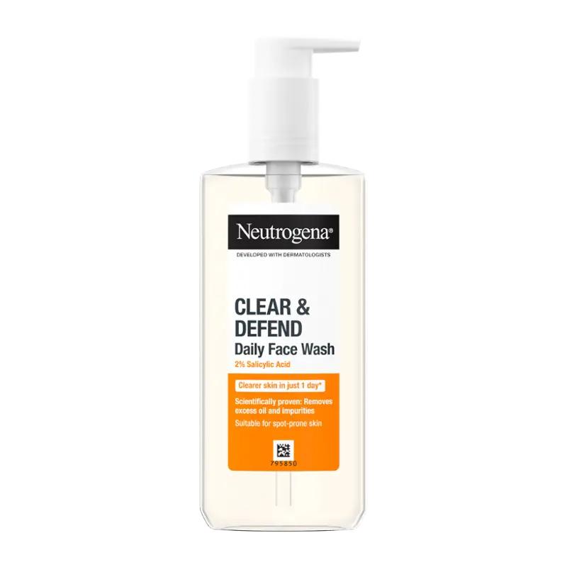 Neutrogena Čisticí gel Clear & Defend, 200 ml