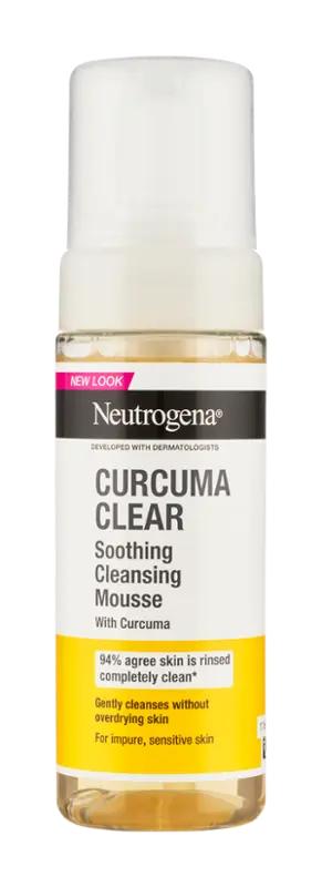 Neutrogena Zklidňující čisticí pěna Curcuma Clear, 150 ml