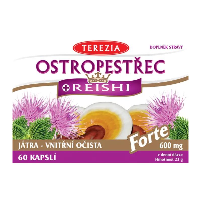 Terezia Ostropestřec Forte, doplněk stravy, 60 ks