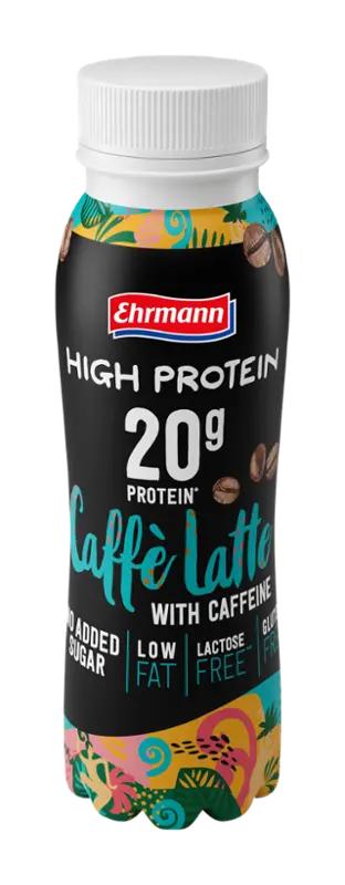 Ehrmann Nápoj High Protein Shot Caffe Latte, 250 ml