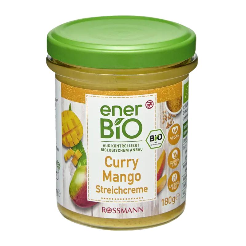 enerBiO BIO Pomazánka s kari, mangem a papájou, 180 g