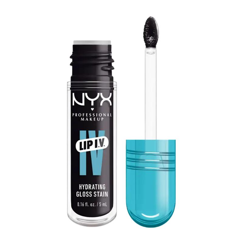 NYX Professional Makeup Lesk na rty Lip IV Hydrating Gloss Stain 16 Grape Gushin, 1 ks