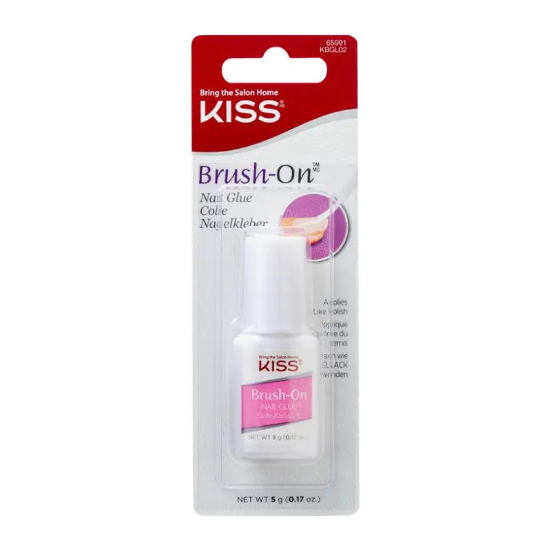 KISS Lepidlo na umělé nehty Brush-On