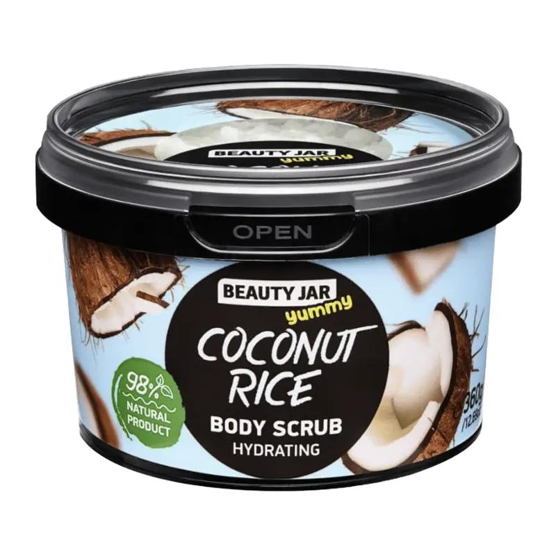 Beauty Jar Tělový peeling Coconut Rice, 360 g