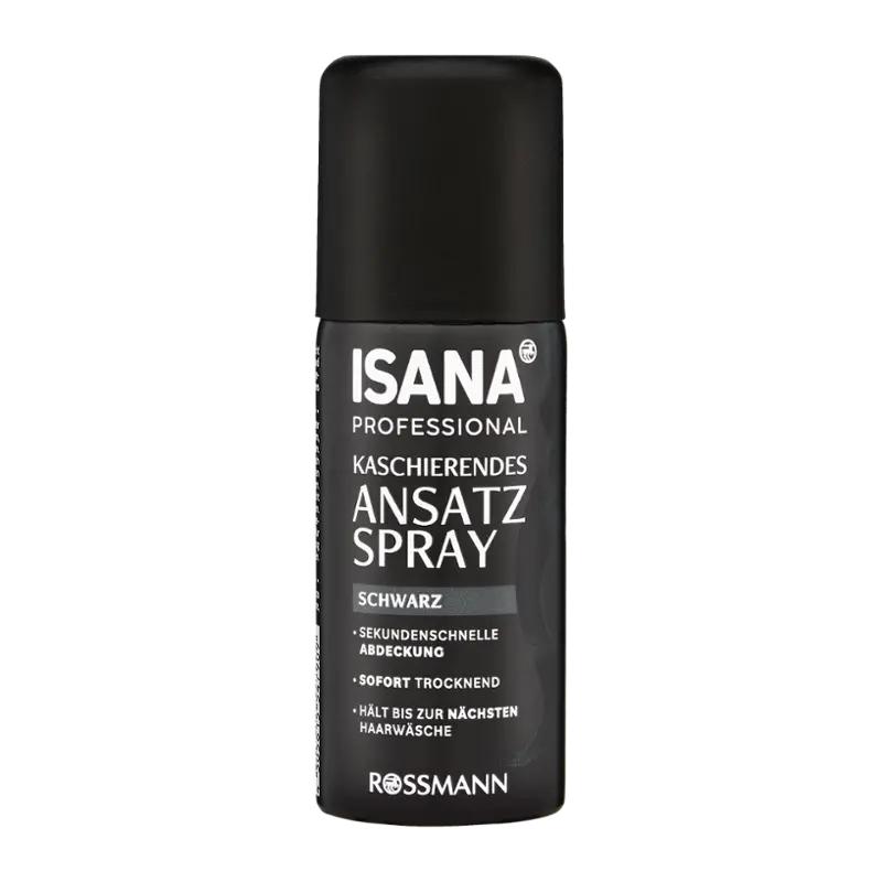 ISANA Professional Sprej na odrosty černý, 100 ml