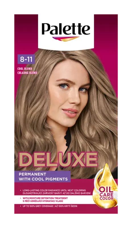 Palette Barva na vlasy Deluxe 8-11 chladná blond, 1 ks