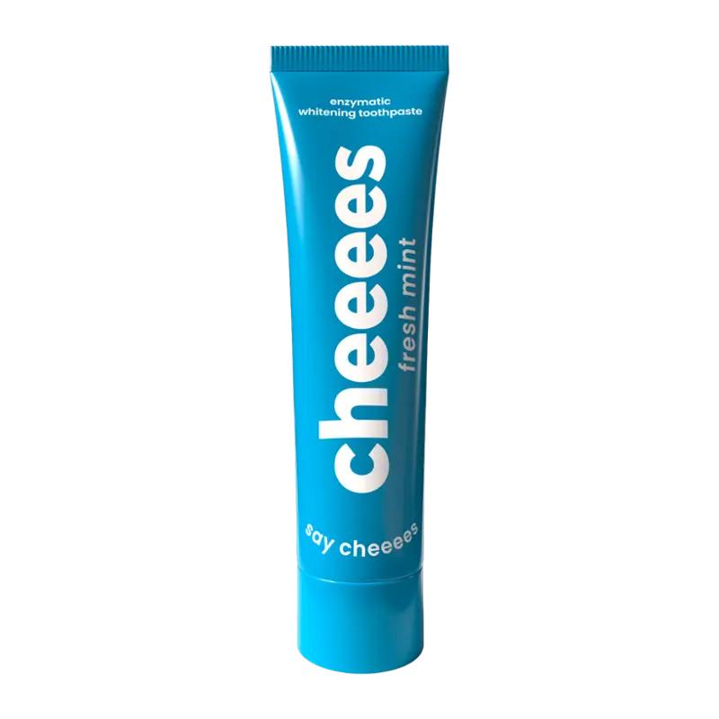 Cheeees Bělicí zubní pasta Svěží máta, 60 g