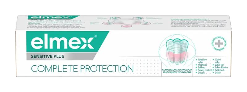 elmex Zubní pasta Sensitive Plus Complete Protection, 75 ml