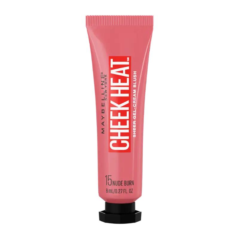 Maybelline Tvářenka Cheek Heat 15 Nude Burn, 1 ks