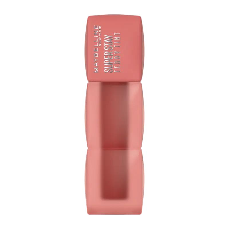 Maybelline Tekutá rtěnka Super Stay Teddy Tint 15 Skinny Dip