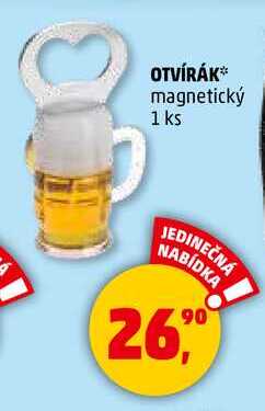 OTVÍRÁK magnetický, 1 ks 