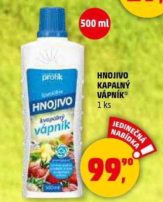 HNOJIVO KAPALNÝ VÁPNÍK, 1 ks  