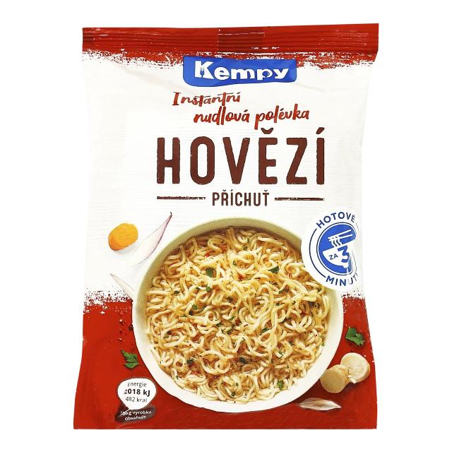 Kempy Nudlová polévka s hovězí příchutí