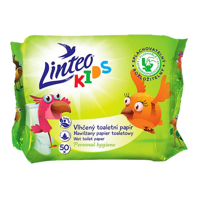 Linteo Kids Vlhčený toaletní papír
