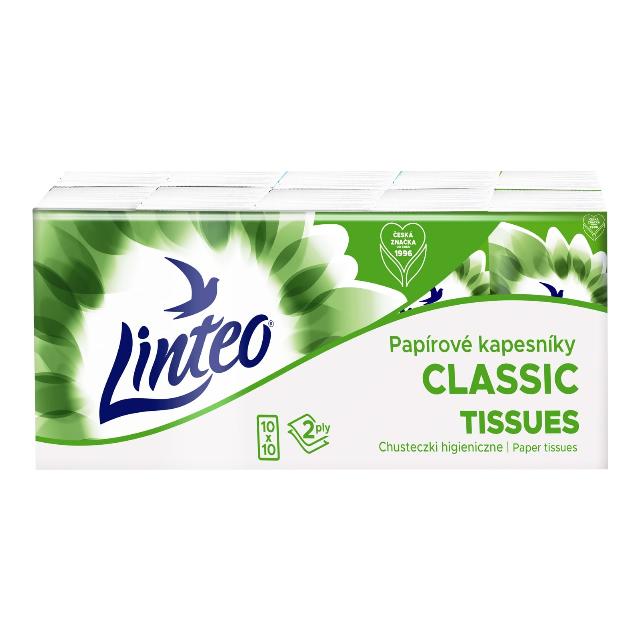 Linteo Papírové kapesníky