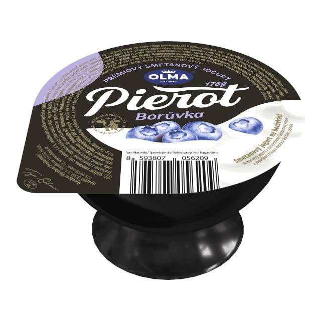 Olma Pierot Smetanový jogurt borůvka