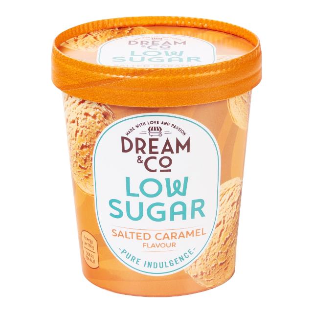 Dream&Co Low Sugar zmrzlina slaný karamel