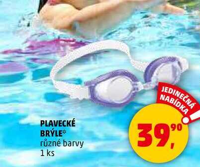 PLAVECKÉ BRÝLE různé barvy, 1 ks 
