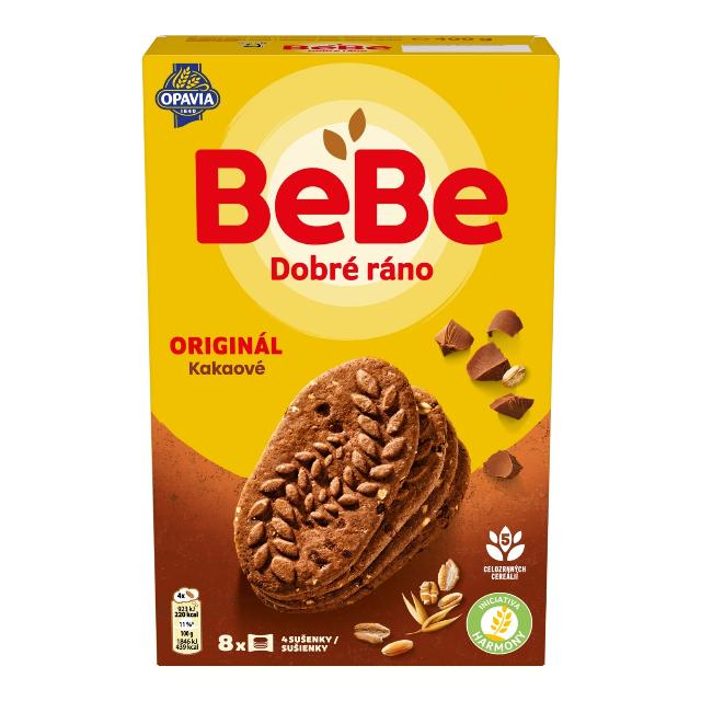 Opavia BeBe Dobré ráno kakaové s čokoládou 8x50g
