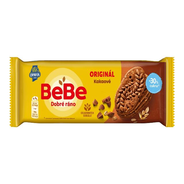 Opavia BeBe Dobré ráno kakaové méně cukru