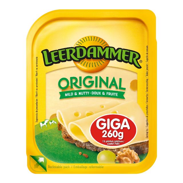 Leerdammer Original Giga plátky