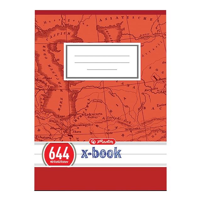 Herlitz Sešit č. 644 A6, linkovaný, 40 listů