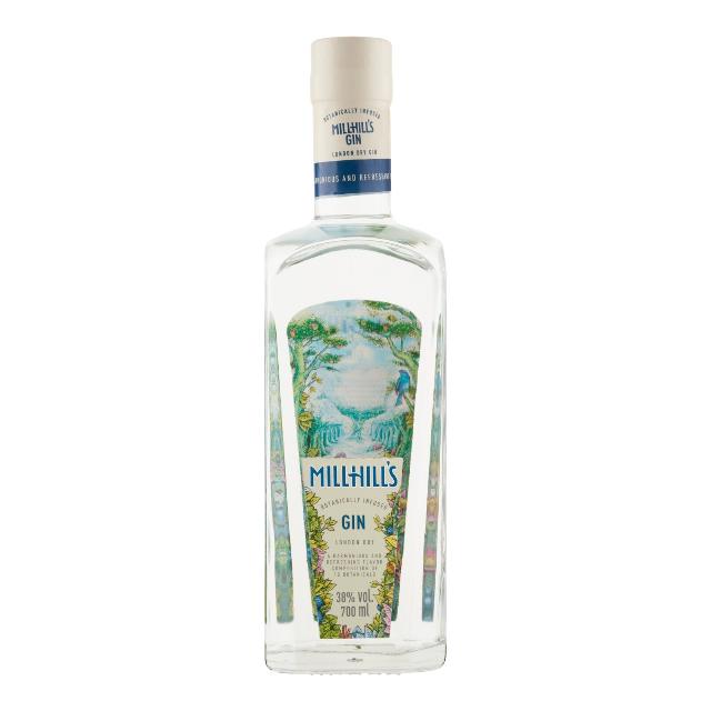 Millhill's London Dry Gin 38%