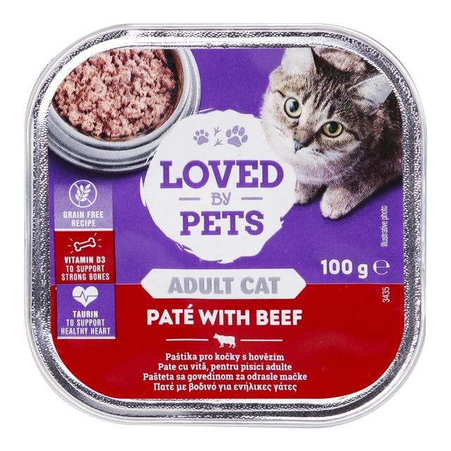 Love Pet Paštika pro kočky s hovězím