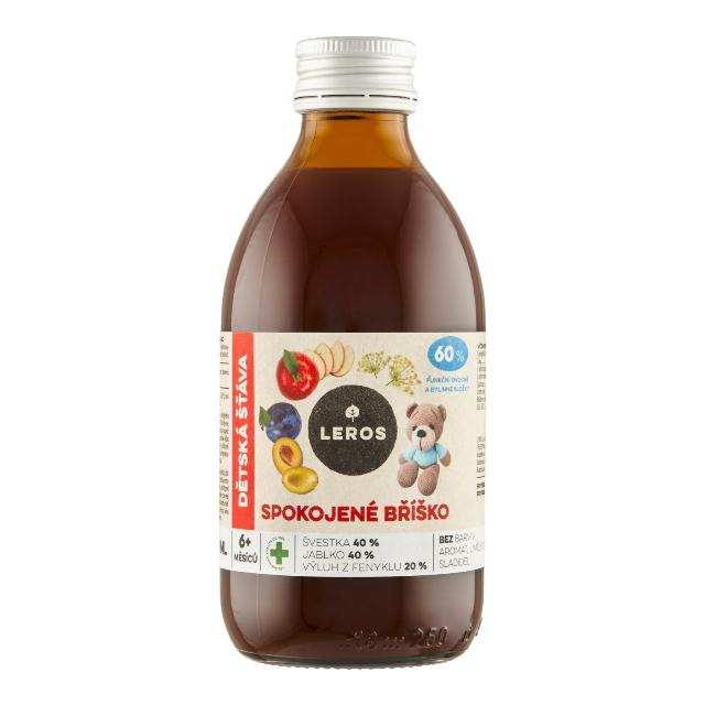 Leros Dětská Šťáva spokojené bříško