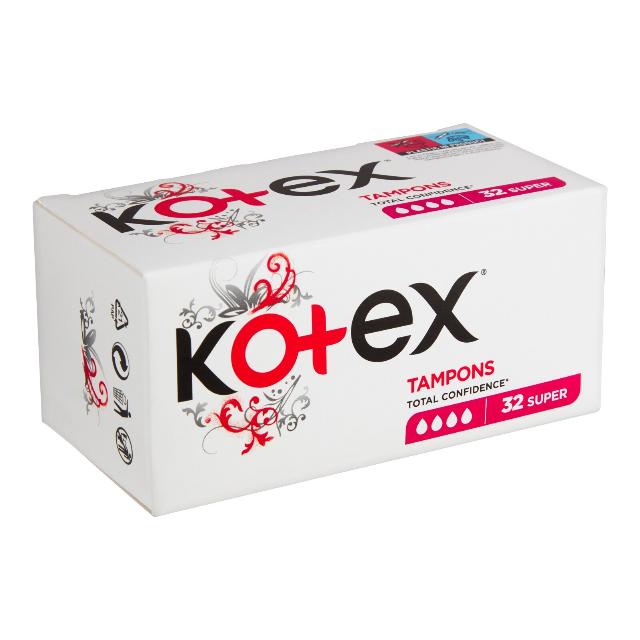Kotex Super tampóny