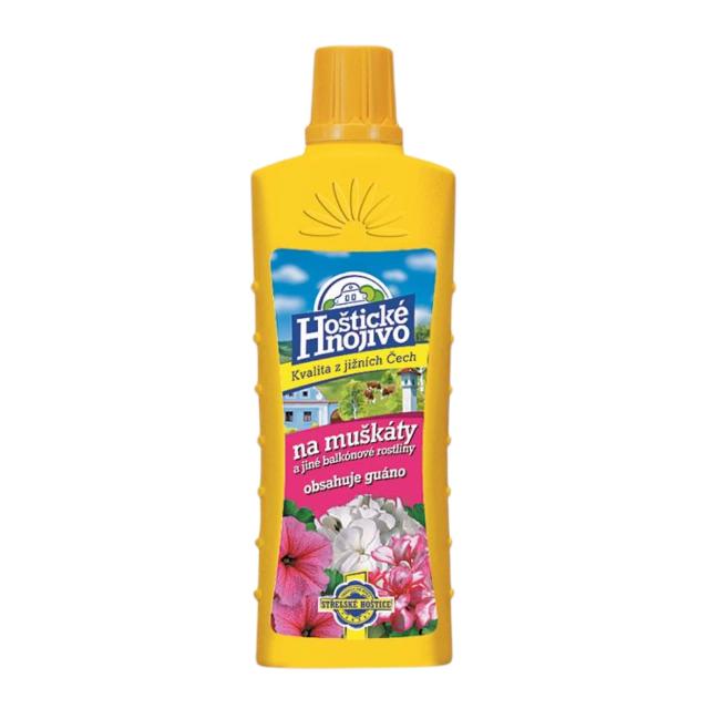 Hoštické hnojivo na muškáty