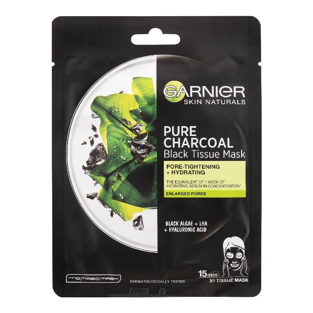 Garnier Pure Charcoal textilní pleťová maska