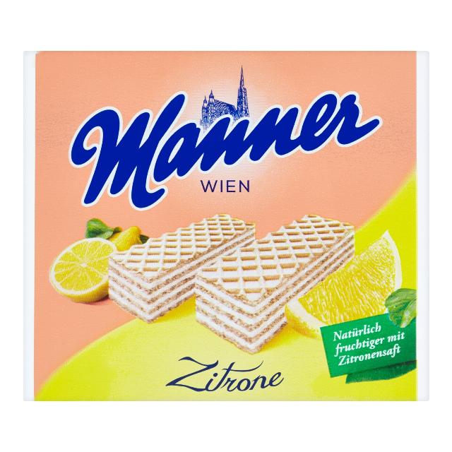 Manner Oplatky s citrónovou náplní