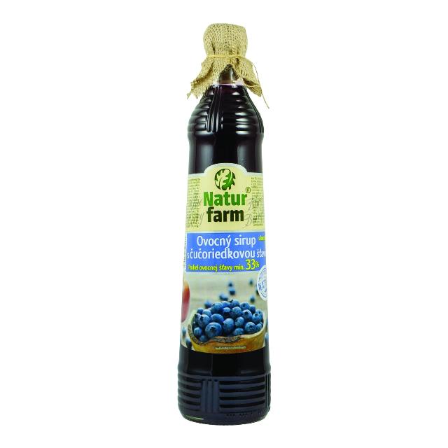 Natur Farm Sirup borůvkový