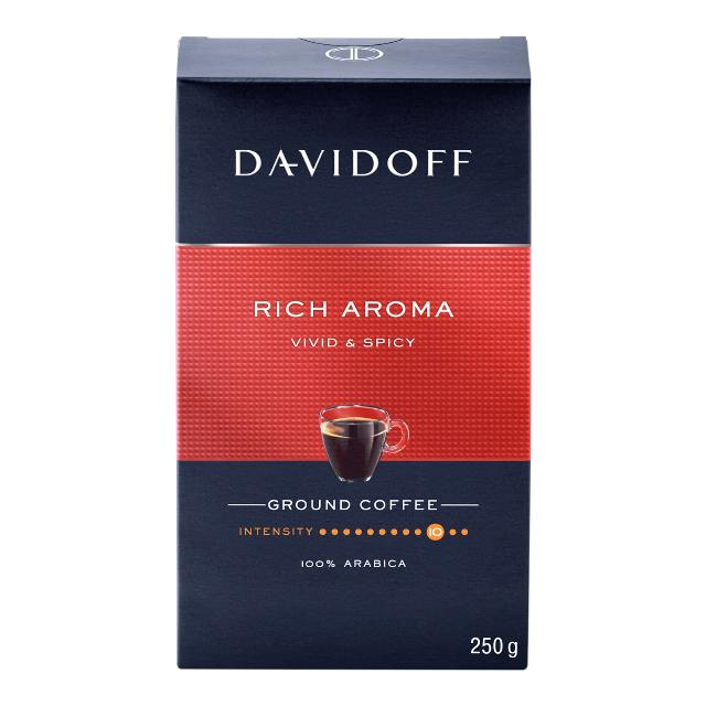 Davidoff Rich Aroma Vivid and Spicy mletá káva
