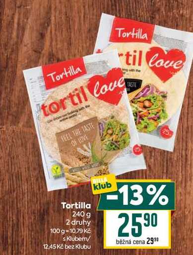 Tortilla 240 g