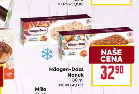 Häagen-Dazs Nanuk 80 ml 