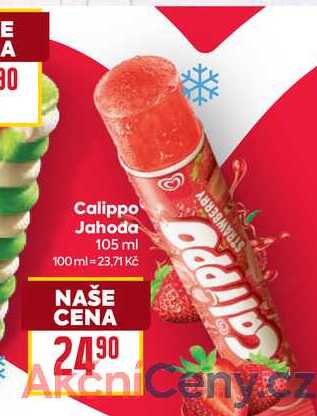 Calippo Jahoda 105 ml